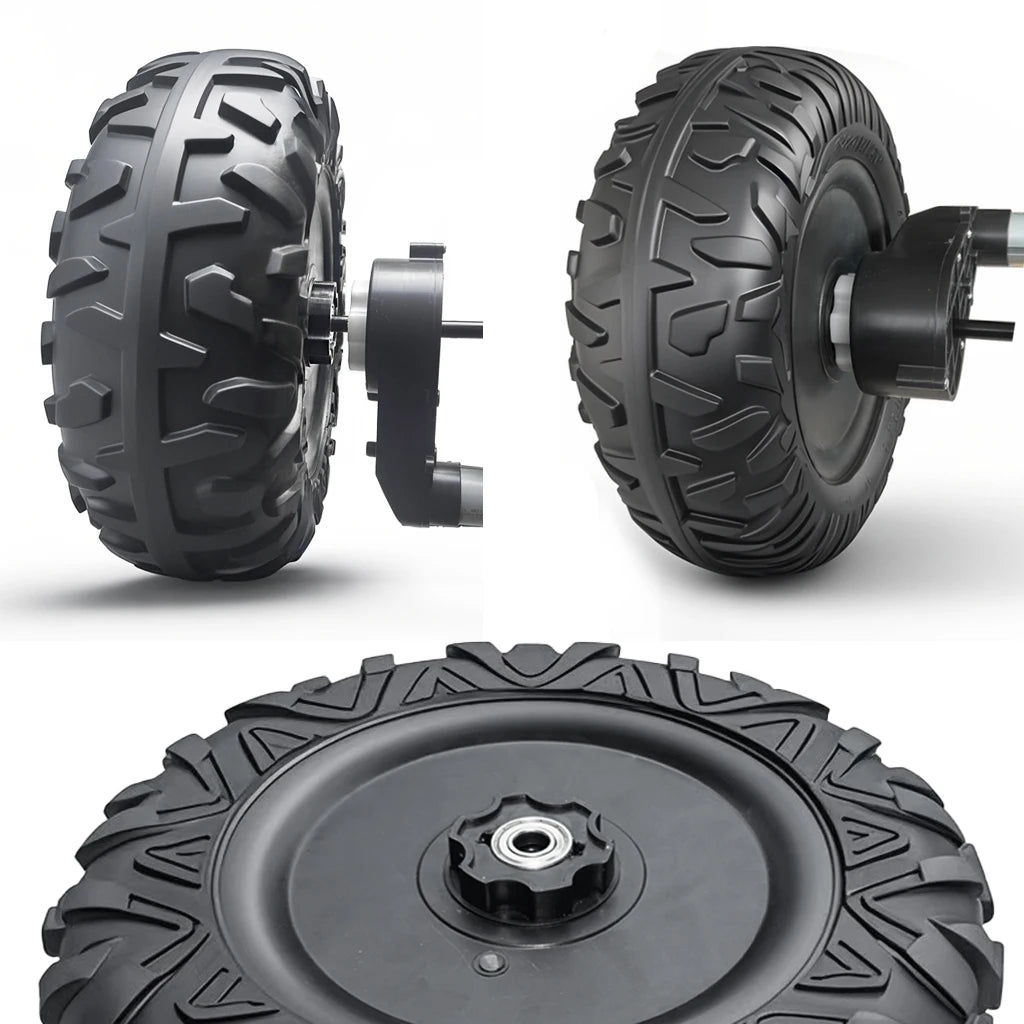 33CM/13'' 25CM/10'' PU Solid Rubber Tire for Children Electric Ride on Toy Car Power Wheels ﻿Alligator Tires Wheels Upgrade Part