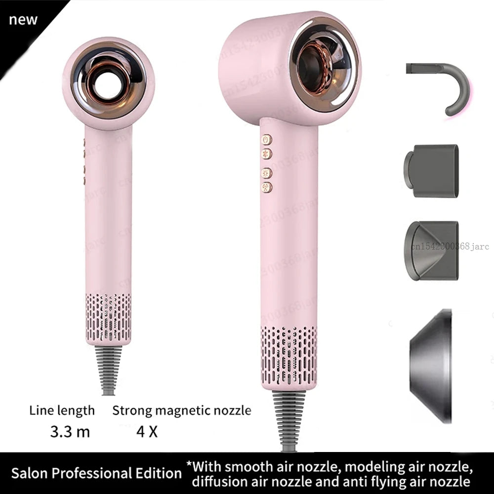 Professional Super Hair Dryer Personal Hair Care Styling Negative ion Salon Tool Constant Anion Electric Leafless Hair Dryers