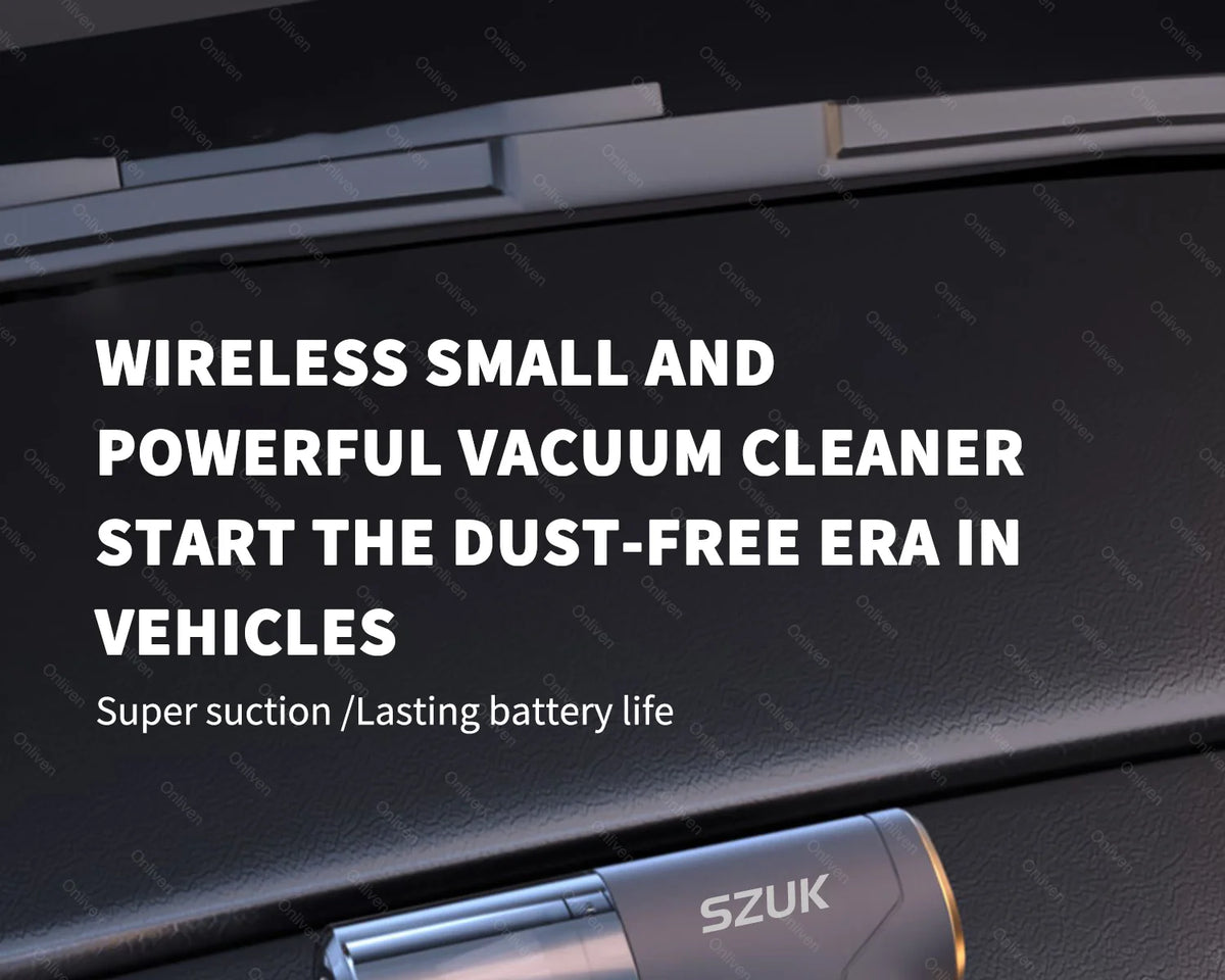 SZUK 2026 New Mini Vacuum Cleaner 780000PA Powerful Cordless Vacuum Cleaner Mini Blower Handheld Portable Car Vacumm Cleaner