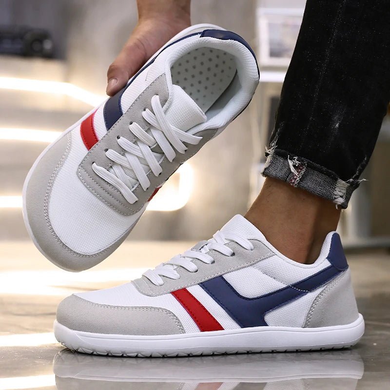 Wide Shoes Anti Slip Lightweight Breathable Running Shoes Minimalist Barefoot Cross Training Shoe Anti Slip Toe Walking Shoes