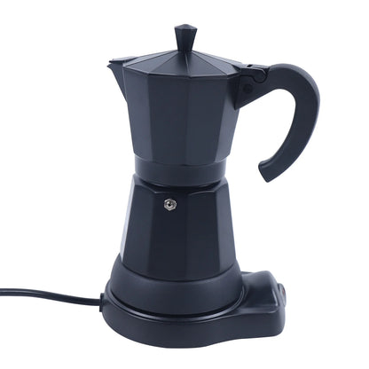 300 ml Electric Coffee Machine Aluminium Espresso Maker Mocha Espresso Pot with Separate Base