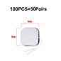 5x5cm 4x4cm Muscle Stimulator Electrode Pads Non-woven Fabric Self Adhesive Replacement Pads for Tens Digital massage Machine
