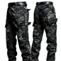 Wear-Resistant Cargo Pants Men Casual Work Stretch Trousers Breathable Multi-Pocket Outdoor Waterproof Training Hiking Pant Male