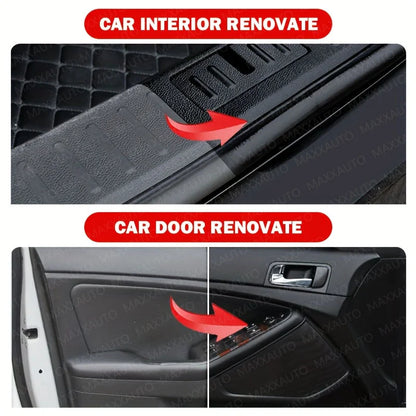 Car Interior & Exterior Scratch Remover Wax - Plastic & Leather Restorer , Tire Protectant & Yellowing Repair - Scratch Remover