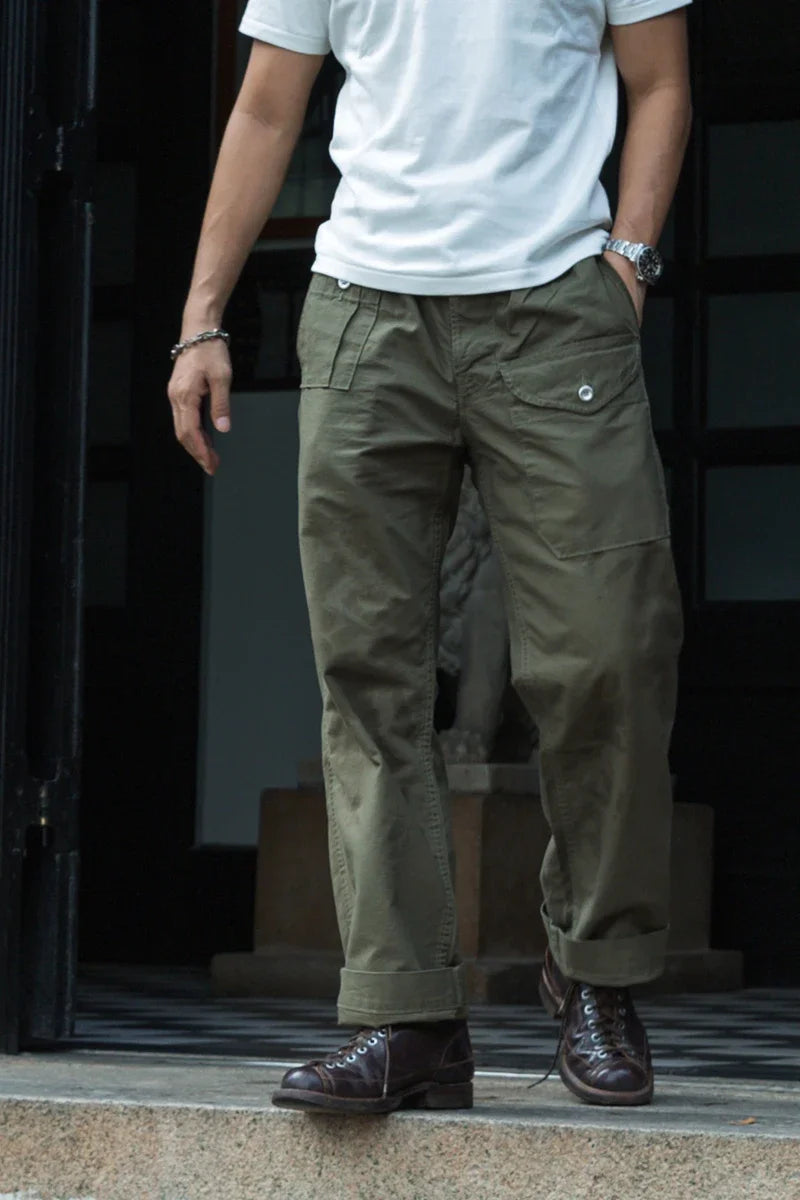 Non Stock Army Combat Trousers 1943 Pattern Vintage Workwear Pants Gurkha