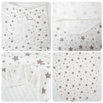 100% Cotton Baby Sleeping Bag For Newborn Extract Envelope Swaddle Cocoon Baby Blanket Swaddling Wrap Sleepsack For Baby Girl
