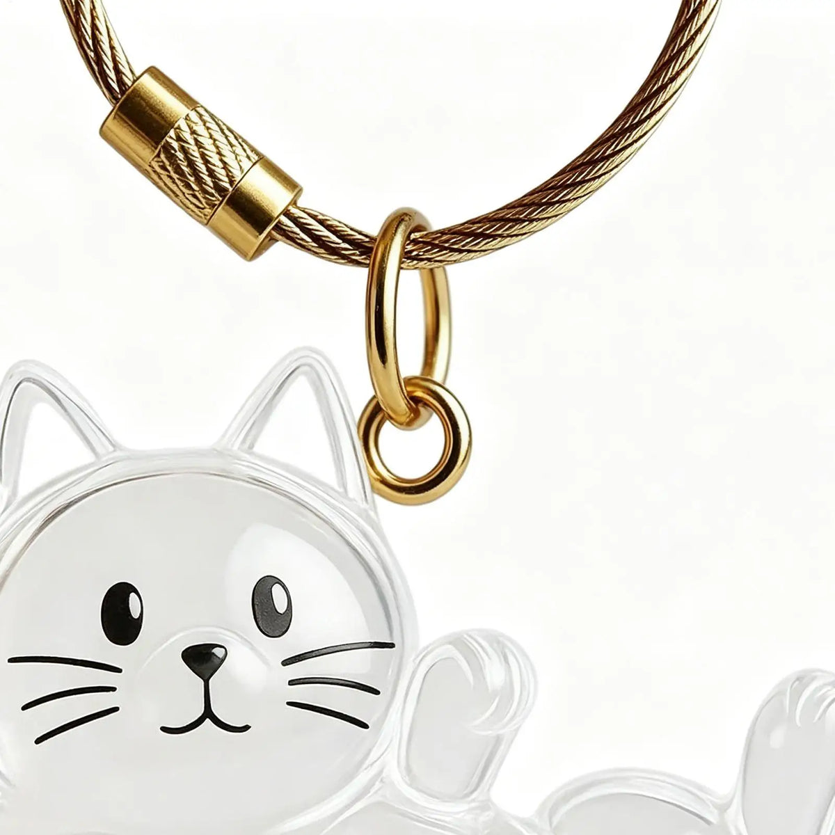 2x3x6cm Pet Hair Keychain Holder, Portable Cat Dog F ur Pendant For Bag, Keepsake Key Ring For Backpack Purse Wallet, Cute Gift