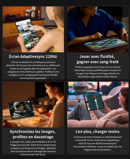 Teclast T65 Android 16 Tablet 13.4 inches 120Hz Max. 26GB RAM 256GB ROM T7280 8 cores 1920x1200 4G LTE 13MP + 5MP 10000mAh