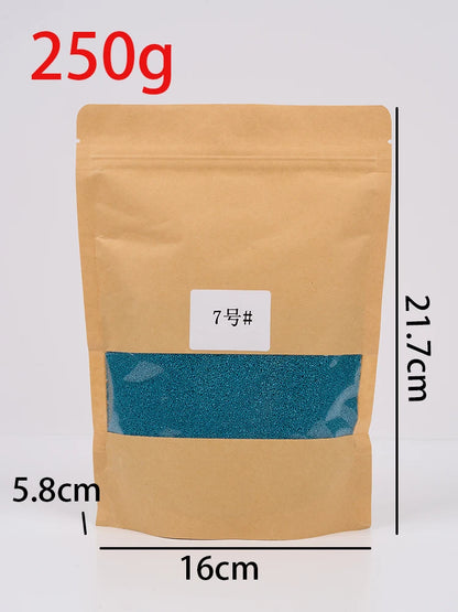 250G 11Colors Sand Wax Ice Flower Wax DIY Scented Candle Making Accessories Snowflake Wax Pearl Candles Sand Painting Tools