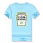 Red Ketchup Yellow Mustard DIY Costume Matching Couples Groups Halloween T-Shirt Gifts Lazy Easy Condiments Costumes Couple Tops