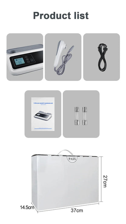 Ultrasonic Therapy Machine For Pain Relief Muscle Joints Massage No Drug Ultrasound 1MHz Physiotherapy Device LCD Screen Display