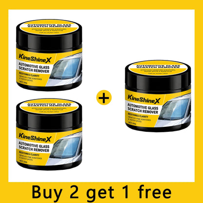 Polish / Restore / Brighten – Car Glass Scratch Repair Compound, Windshield Renovation Paste, Mirror Finish Brightener
