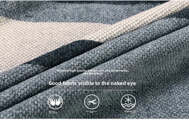 Premium Thick Chenille Fabric Warm New Brand Casual Fashion Stand Collar Men Jacket Streetwear Zipper Autumn Winter Coats