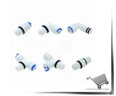 300CC 450CC 800CC 1500CC RO Water System Waste Water Flow Regulater Restrictor 1/4" OD Hose Reverse Osmosis Quick Pipe Fittiing