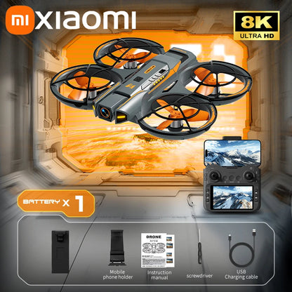 Xiaomi A21 Drone 8K Aerial HD Dual Camera Intelligent Opstacle Avoidance Brushless Power GPS Return Screen Remote Control Drone