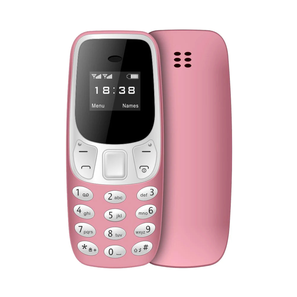 SERVO Small Mobile Phone Bluetooth Dialer Magic voice Low Radiation Telephone Call Recording 2/3 SIM GSM Unlocked Mini Cellphone