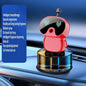 Smart Car Air Freshener AI Rechargeable Car Aroma Diffuser Smart eyes 4 Levels of Adjustable Intelligent Car Diffuser Gift