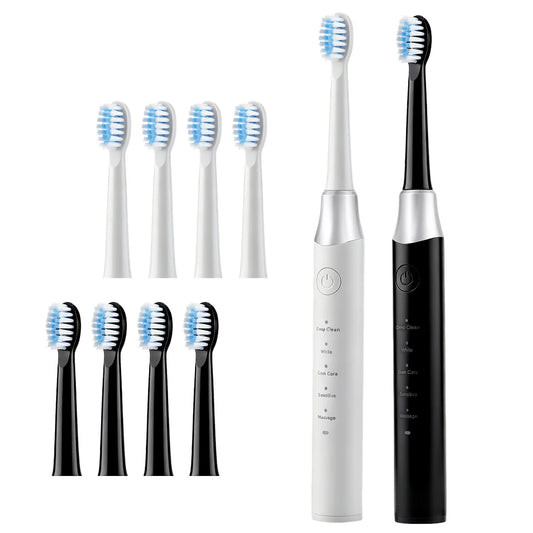 IPX7 Waterproof Sonic Electric Toothbrush 5 Cleaning Modes Deep Clean Whitening Tooth Brush Gum Care Smart Timing Low Noise