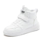 autumn boys sneaker high top children shoes luxury leather basketball shoes kids PU tennis sports shoes for boy size 28-39
