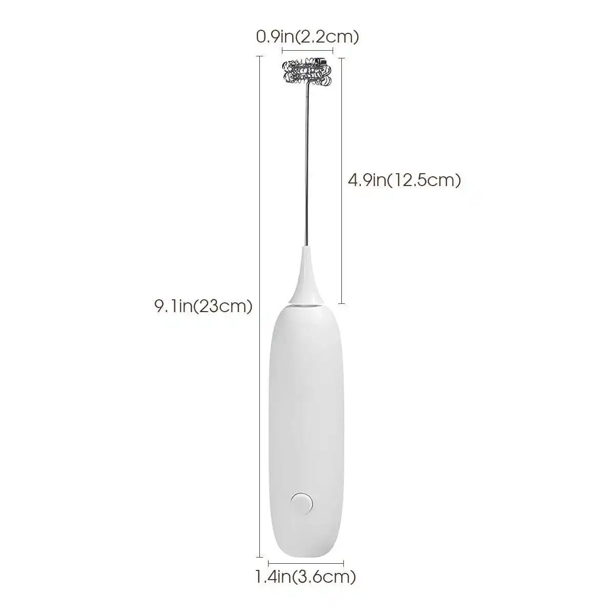 Electric Milk Frother Handheld Automatic Foam Maker for Coffee Cappuccino Latte Foamer Battery-powered Kitchen Whisk Tools