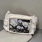 New Japan Style Transparent Postcard Display Shoulder Women Badge DIY Decoration Crossbody Bag Anime Expo Class Tote Itabag