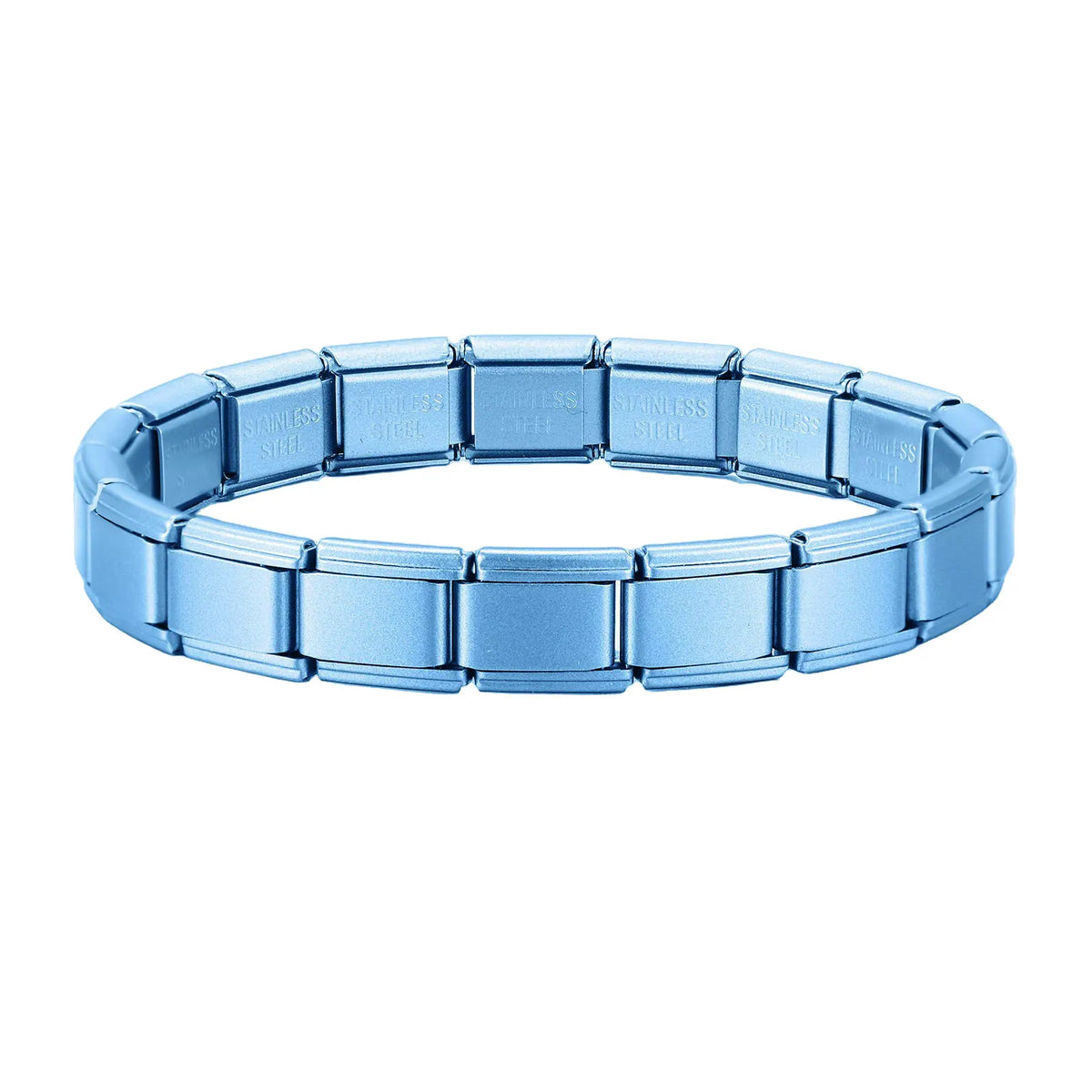 Y2K Italian Charm Bracelets DIY Basic Elastic Charm Stainless Steel Bracelet Fashion Women'S Jewelry Making Wholesale
