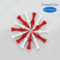 Plastic Golf Tee Pack 50/100 Pcs Step Down Golf Tees Colorful For All Over Sized Driver Irons Hybrids Longer Distance Drop Ship