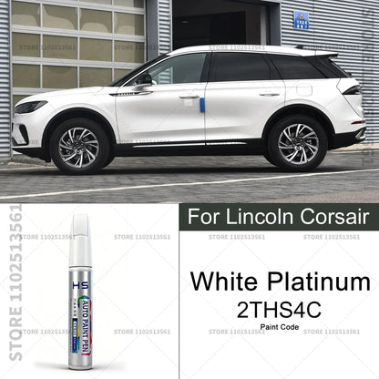 Car Paint Repair Pen For Lincoln Corsair Touch Up Scratch Remover DIY Auto Accessories Blue 157 Brown AR Platinum 2THS4C Black