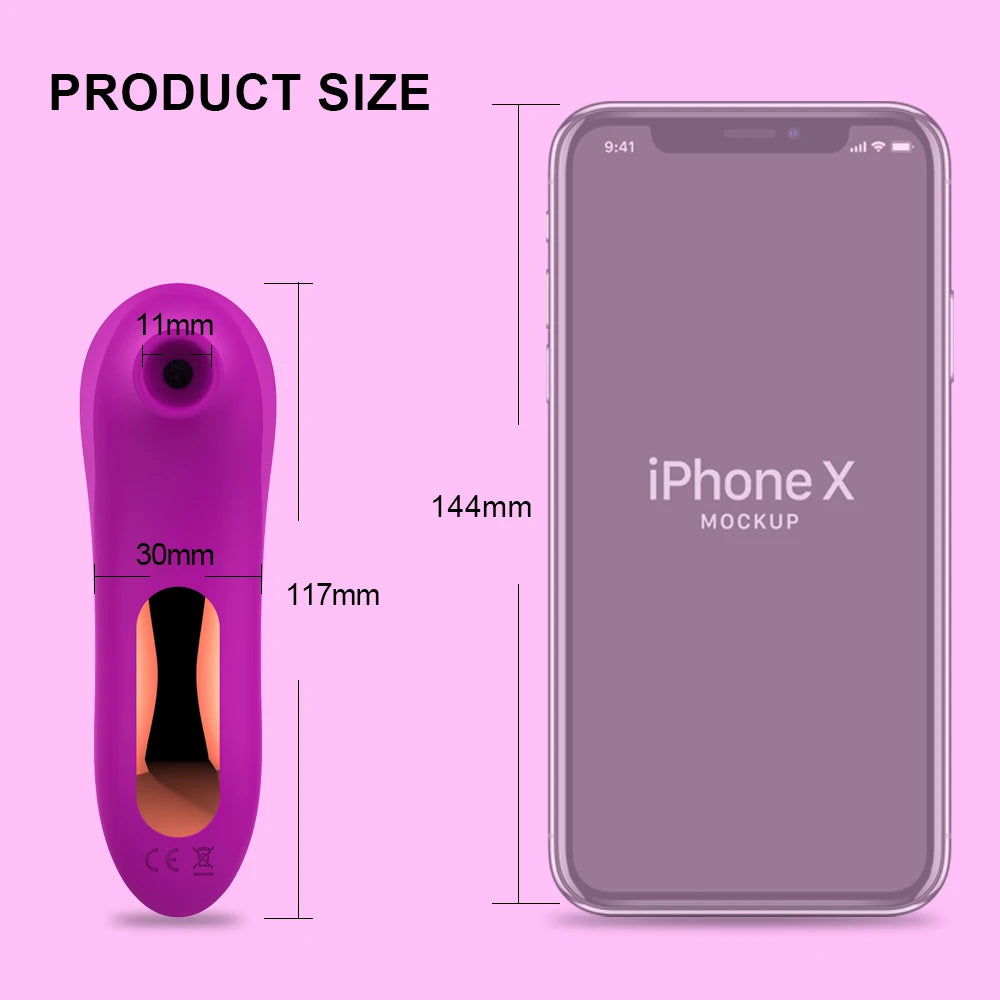 Sucker Clitoris Sucking Vibrator Female Clit Nipple Oral Vacuum Stimulator Massager Sex Toys Adults Goods for Women