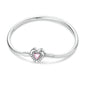 Original 925 Sterling Silver Charm Bracelets Heart Clip Bead Snake Chain Bracelet Fit Charms Beads Diy For Woman Fine Jewelry