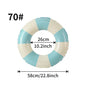 1PC Ins Style Macaron Inflatable Swimming Ring Adult Thickened Pool Float Summer Pool Party Water Toy