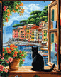 RUOPOTY Frame Painting By Numbers For Adults Landscape Diy Gift Wall Art Picture On Numbers For Home Decors Artwork