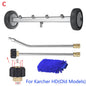 Undercarriage Cleaner Water Broom Car Chassis Wash For Karcher/Parkside/Black Decker Wash The Bottom Of The Car Washer Nozzles
