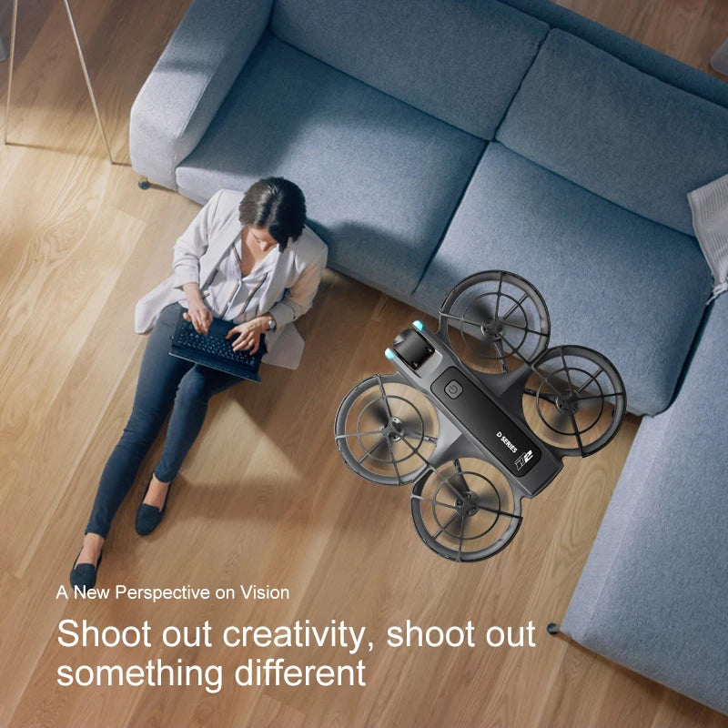 OnePlus D2 Drone 8K Aerial HD Intelligent Avoiding Obstacle with Larger Screen Remote Control Folding Brushless Power GPS Drone