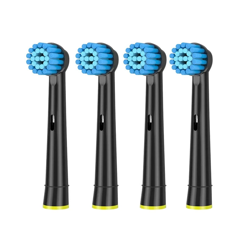 4/8/12/16/20 Pack Sensitive Gum Care Soft Bristle Replacement Brush Heads Compatible with Oral B Braun Electric Toothbrush