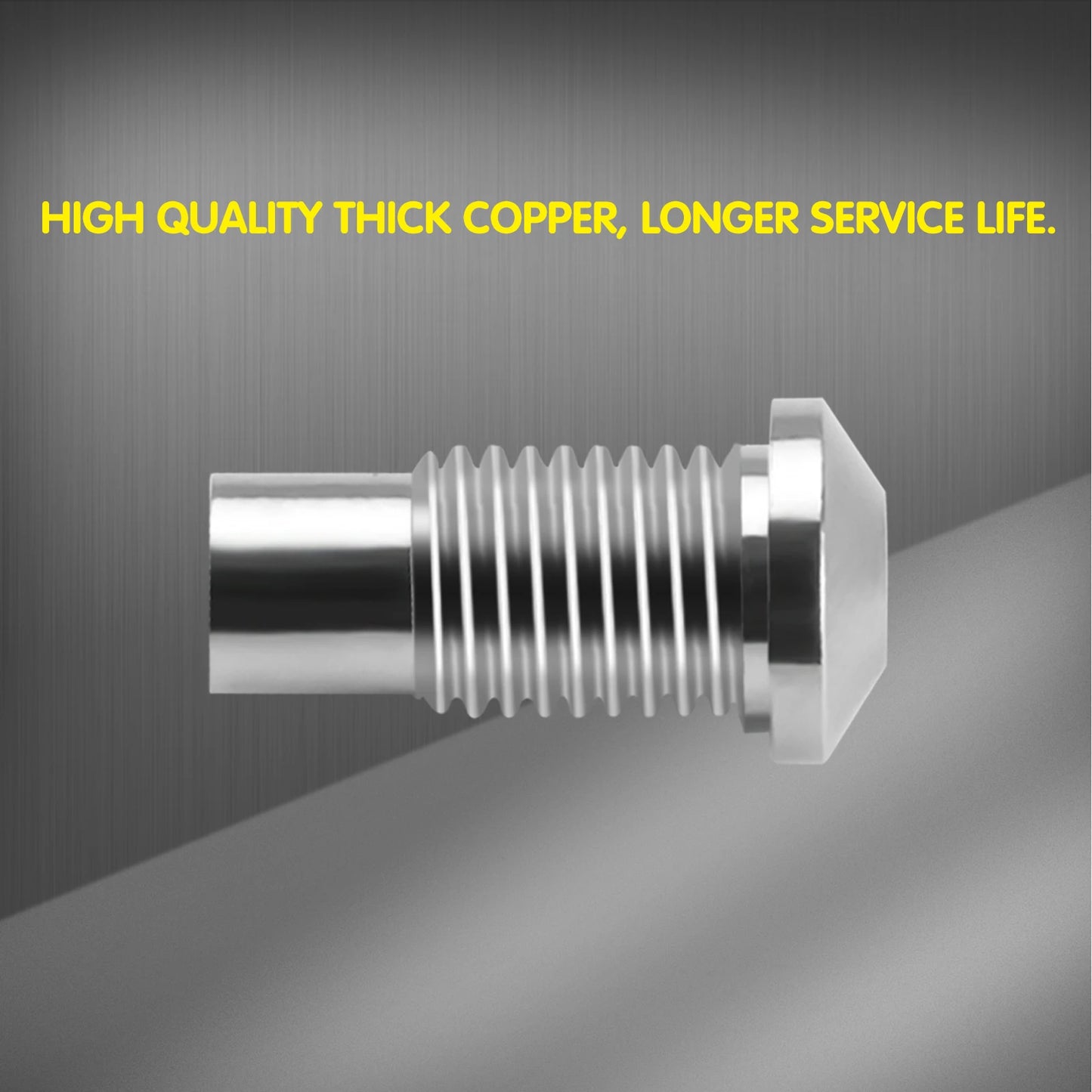 DAIERBUMP 20pcs 3MM Diode LED Light Holder Chrome Brass Prominent Bezel 6mm Dia. Screw Panel Mount