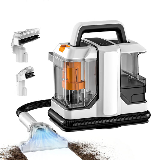 OMESER 750W Handheld Carpet Cleaner 15KPa Portable Spot Cleaner Spray Suction Integrated Clean Machine for Car Sofa Pet Hair