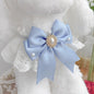 Fashion Adjustable Cat Lace Bow Bib Decorative Sweet Dog Collar Dress Up Adorable Pet Collar Photo Shooting