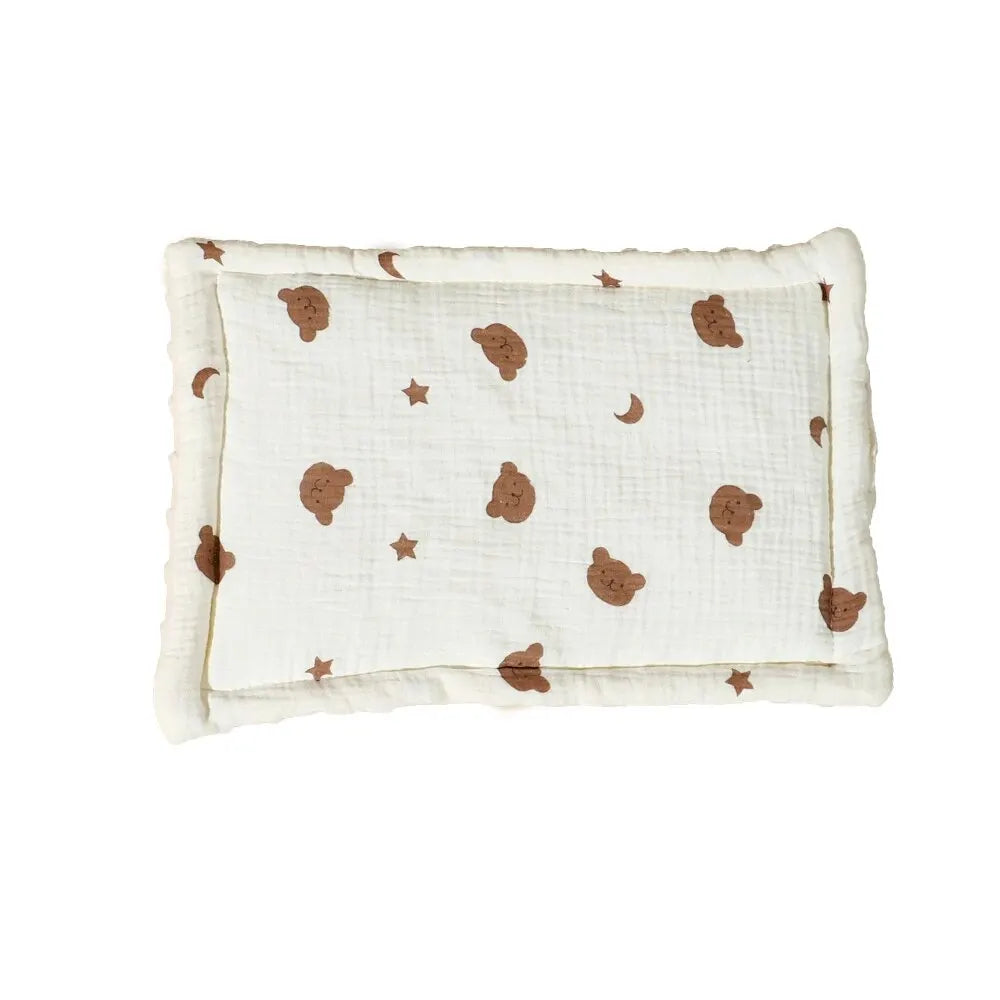 Napping for Newborn Sweat Absorption Breathable Cotton Baby 0-6 Months Universal Pillow