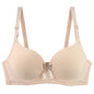 2025 New Sexy Plus Size Bras Bow Sweat Absorption Underwear For Women Solid Smooth Seamless Breathable ABC Cup Lingerie