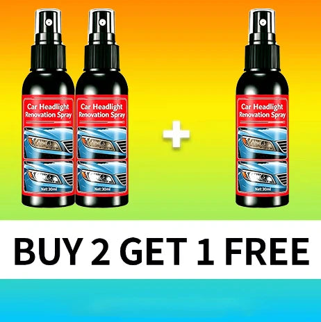 Spray & Shine — No More Haze or Yellow