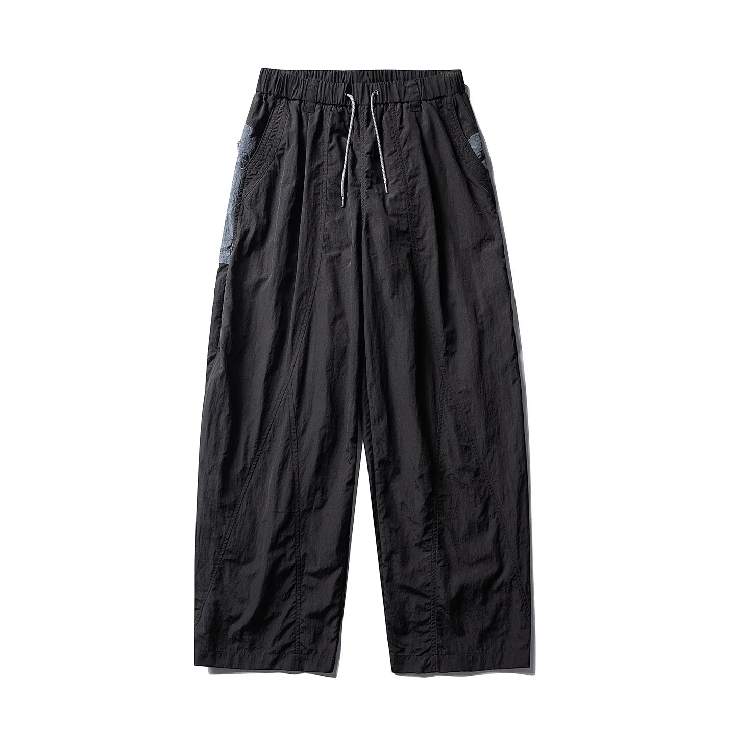 Men Women Splice Fashion Outdoor Loose Casual Lightweight Quick Dry Sports Cargo Baggy Pants Track Trouser Jogger Sweatpants