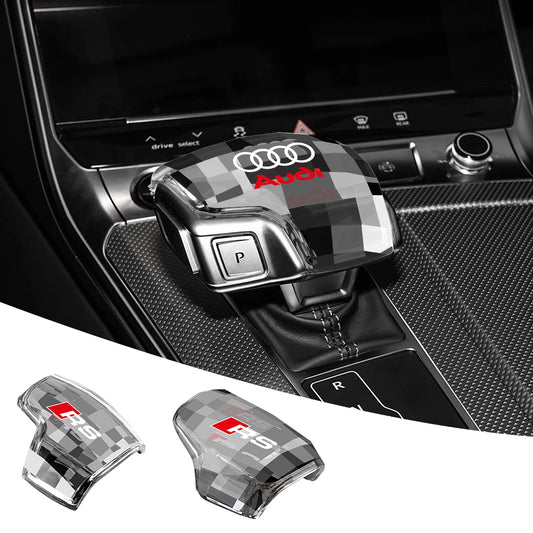 Car Crystal Gear Head Shift Head Transmission Handle Cover For Audi S4 S5 Q5l Sq5 Rs4 Q7 Rs5 A5 Rs7 A6 Rs6 Sq8 A4/a4l Sline RS