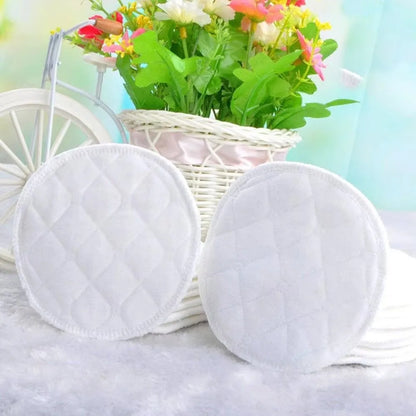 10PCS Soft Cotton Baby Nursing Pad Washable Feeding Breast Pad Absorbent Reusable Nursing Anti-overflow Postpartum Nursing