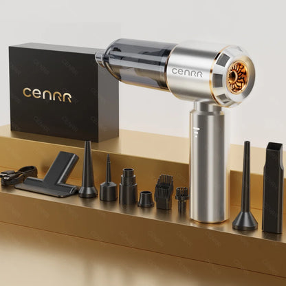 CENRR Mini Car Vacuum Cleaner Cordless Powerful Wireless Car Cleaner HandHeld Portable Vacuum Cleaner Cleaning Machine