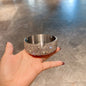 Light luxury ashtray creative diamond-set multi-functional home office stainless steel ashtray