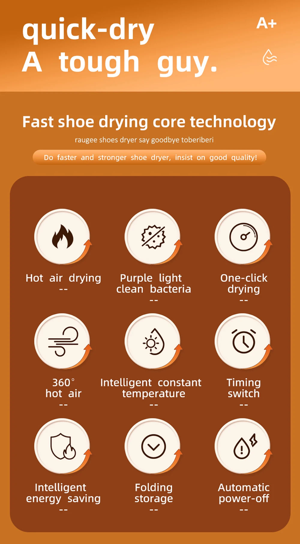 Shoe Dryer 220V Boots Dryer Electric Shoes Drying Machine Foldable Boots Slippers Sneaker Dryer Portable Folding Footwear Dryer