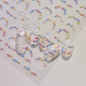 Wild Daisy Crystal Diamond Nail Sticker 5D Adhesive Flower Trendy Nail Art Stickers DIY Nail Art Decorations 3D Manicure Decals