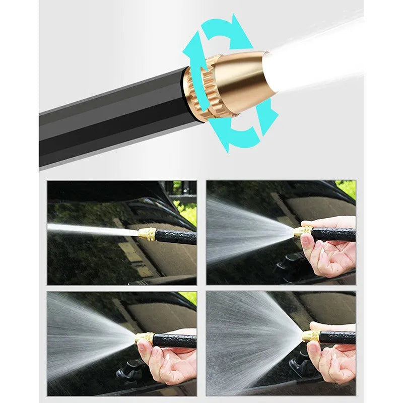 1/2/3pcs High Pressure Water Gun Car Washing Garden Watering Hose Nozzle Sprinkler Foam Jug Water Faucet Joint Quick Connector