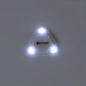 Miwayer LED Luminous Guitar Pick - ABS Electric Guitar Picks With Three-Color Light Options (White/Green/Purple)
